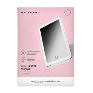 LED travel mirror