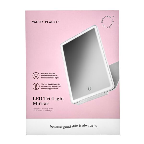 LED tri-light mirror