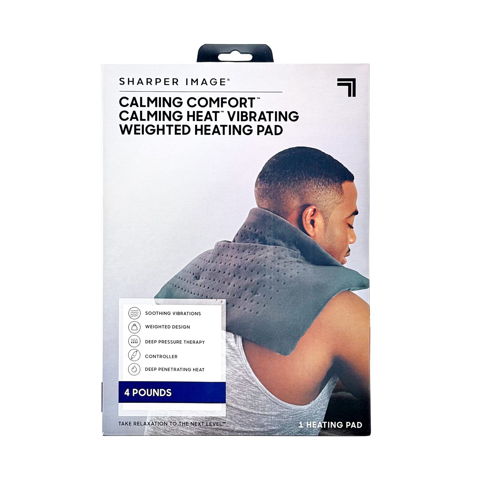 Weighted heating pad